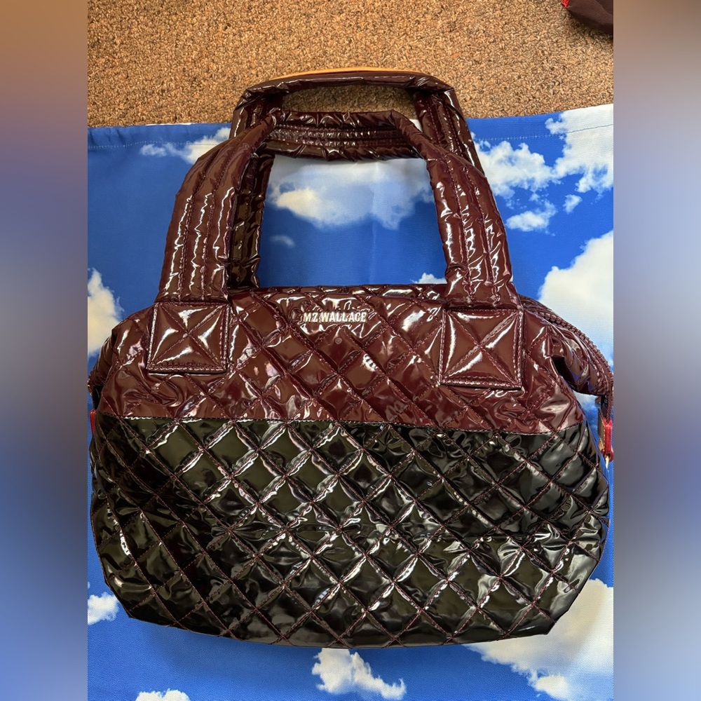 MZ Wallace Medium Lacquer Sutton Tote NWOT - Picture 3 of 11